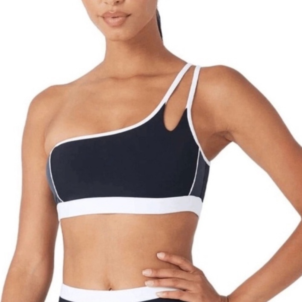GIGI C Asymmetrical, One-Shoulder Sports Bra, Small - Picture 2 of 4